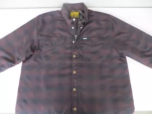 DIXXON Form and Function Quilted Liner Zip-up Flannel Coat Mens XXL 2XL - Picture 1 of 11
