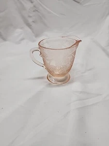 Rosa Depression Glas Creme - Bild 1 von 3