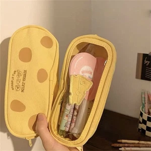 Pencil Holder Stationery Bag Large Capacity Pencil Bag Office - Picture 1 of 7