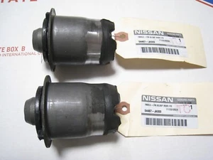 GENUINE NISSAN 54467-JA000 FRONT SUSPENSION SUBFRAME INSULATOR, SET OF 2, REAR - Picture 1 of 5