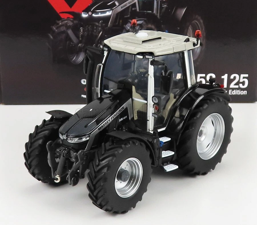 1/32 UNIVERSAL HOBBIES - MASSEY FERGUSON - 5S.125 TRACTOR BLAXK EDITION UH6451 - Immagine 1 di 1