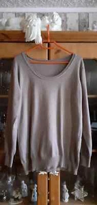 Damen Pullover "Dünn" in Braun Langarme Gr.40 (2232) - Bild 1 von 2