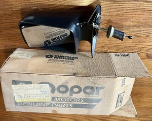 NOS 1984 - 90 DODGE CARAVAN TOWN & COUNTRY MOPAR RH REMOTE SIDE MIRROR 4318274 - Picture 1 of 10