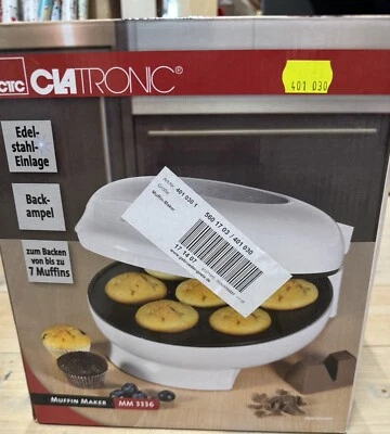 Muffin Maker MM 3336 Clatronic für 7 Muffins - Neu/Ungenutzt - Bild 1 von 2