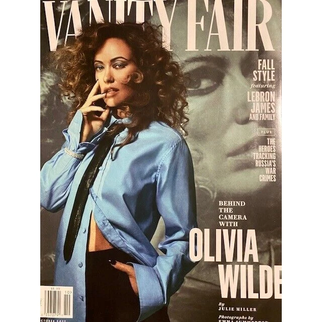 OLIVIA WILDE vanity fair LEBRON JAMES & FAMILY fall style WAR CRIME king charles - Image 1 of 4