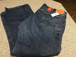 NWT Levi's 517 Bootcut Jeans Mens 44X32 Blue - Picture 1 of 9