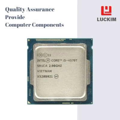 CPU Intel Core i5-4570T - Socket LGA 1150 4 núcleos 4 hilos 2,9 GHz 6 MB de caché L3 Foto 1 de 4