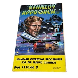 Kennedy Approach for Commodore 64 Computer Instruction User Manual ONLY 1985 - Afbeelding 1 van 5