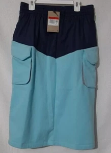 Girl's Nike SPTCAS Standard Fit Dark Blue Grey Logo Skirt Sz. Large New With Tag - Picture 1 of 11