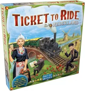 Ticket to Ride Nederland Board Game EXPANSION - Train Route-Building Strategy G - Picture 1 of 12