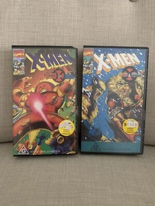 X-Men TAS VHS tapes - Picture 1 of 3