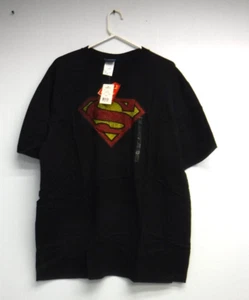 Superman Logo DC Comics T-Shirt Black Size XL 030524AST2 - Picture 1 of 2
