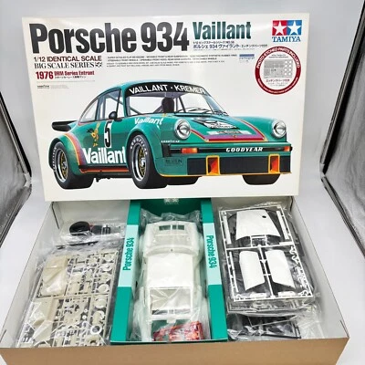 Tamiya 1/12 Gran Escala Serie 56 Porsche 934 Vaillant Modelo Plástico Sin Montar Foto 1 de 4