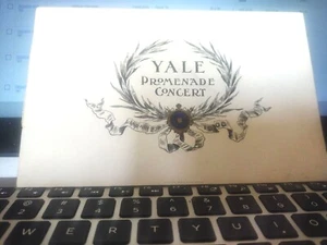 SELTEN 1900 Yale University Glee Banjo Mandoline Club Konzertprogramm Broschüre SELTEN! - Bild 1 von 10
