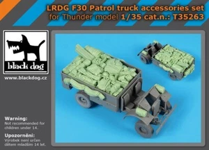 T35263, LRDG F30 Patrol Truck Zubehör Set, Black Dog, 1:35 - Bild 1 von 6
