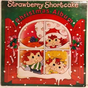 Strawberry Shortcake Christmas Album Vinyl LP 1981 Sealed Kid Stuff KSS-5005 - Foto 1 di 8