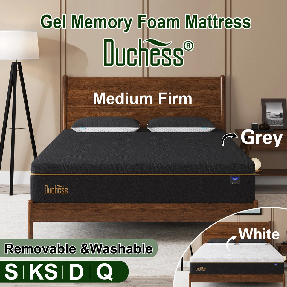 Duchess Mattress Queen Double Single Bed Orthopedic Mattresses Gel Memory Foam - image 1 of 4