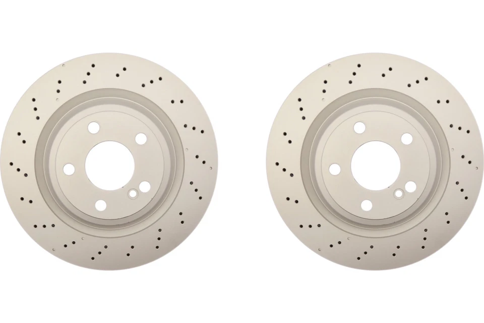 KIT trasero Raybestos rotor de freno de disco para Mercedes-Benz SL550 2013-2020 (68598) Foto 1 de 4