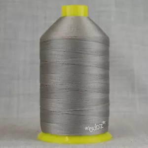 BONDED NYLON SEWING THREAD 40 TKT LARGE 3,500mtr SPOOL LIGHT GREY 70 TEX 40s - Picture 1 of 1