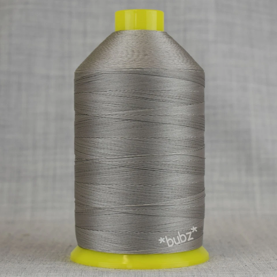 BONDED NYLON SEWING THREAD 40 TKT LARGE 3,500mtr SPOOL LIGHT GREY 70 TEX 40s - Image 1 of 1