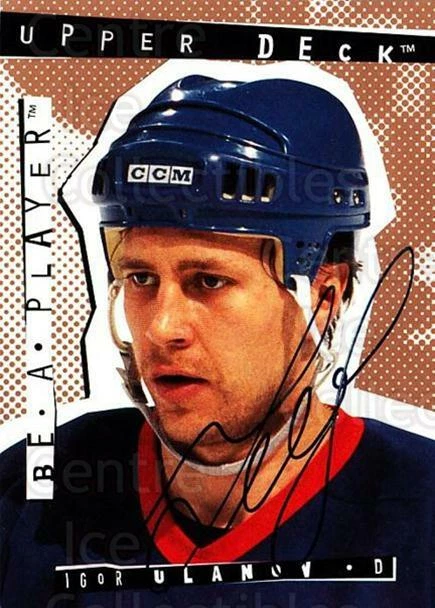 1994-95 Be A Player Auto #70 Igor Ulanov - Image 1 of 1