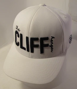 Gorra The Cliff Hanger Country Club para hombre blanca ajustable para campo de golf Missouri - Imagen 1 de 13