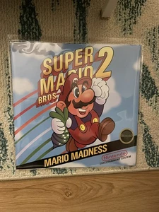 Super Mario Bros 2 NES Vinyl Record Soundtrack NOT MOONSHAKE - Bild 1 von 6