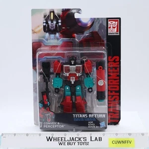 Convex & Perceptor Transformers Titans Return 2016 Hasbro Figure NEW SEALED - Imagen 1 de 4