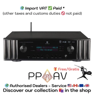 ToneWinner  AD-7300HD - Dolby Atmos Processor - 7.2.4 channels  - XLR outputs - Picture 1 of 14