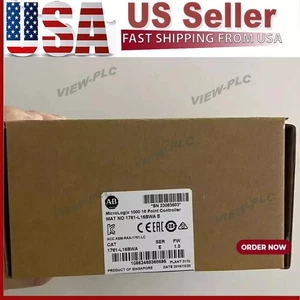 New Factory Sealed AB 1761-L16BWA MicroLogix 1000 16Point Controller US Free Tax - Picture 1 of 4