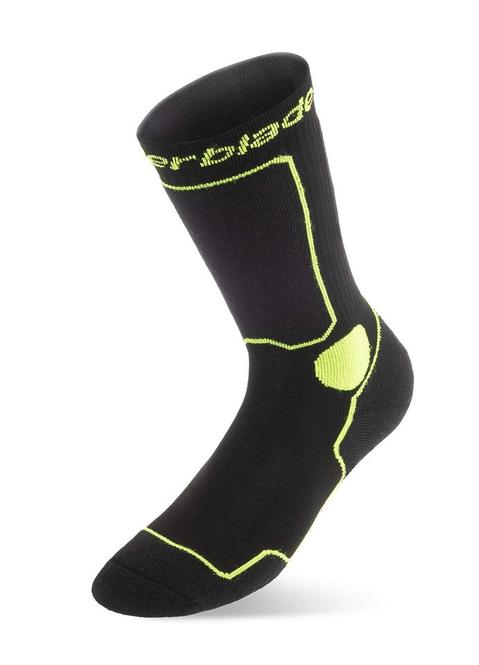 Rollerblade Men's Lightly Cushioned Performance Skate Socks - MD, Green/Black - Image 1 of 1