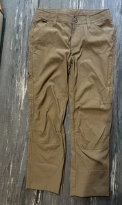 KUHL Renegade Pants Boys Medium 10-12 Gray Cargo Outdoor Hike Soft Shell Utility - Picture 1 of 4