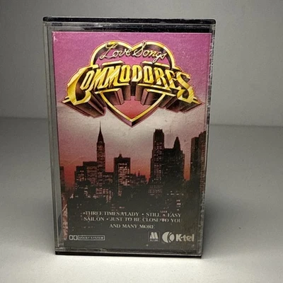 COMMODORES - LOVE SONGS - Cassette - Three Times a Lady, Easy, Still, etc. - Image 1 of 4
