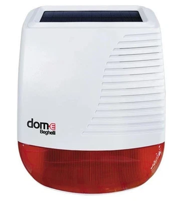 Sirena da esterno Beghelli per centrale DomE 60034 Alimentazione DC 6 12V