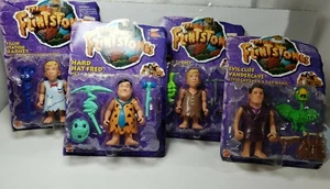 Juego de figuras de acción de la película The Flinstones Mattel 1993 (todavía en embalaje) - Imagen 1 de 9