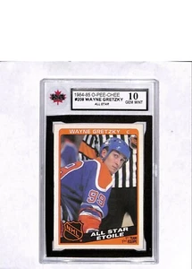 1984-85 OPC - Wayne Gretzky #154 KSA 10 - Imagen 1 de 1