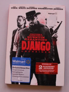 Django Unchained DVD SLIPCOVER TARANTINO FOXX DICAPRIO WESTERN Walmart Bonus - Picture 1 of 3
