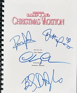 Chevy Chase signed Script Christmas Vacation handsigniert D’Angelo Quaid Lewis!! - Bild 1 von 11