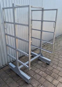 Rauchstockwagen Rauchwagen Wurstwagen Wurstabhängewagen Edelstahl Metzgerei - Bild 1 von 10