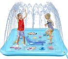 Growsland Splash Pad, 67" Sprinkler For Kids Toddlers, Fun Outdoor Water Toys Su