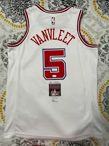 Fred Vanvleet Signed/Autographed Houston Rockets Jersey JSA - Picture 1 of 4