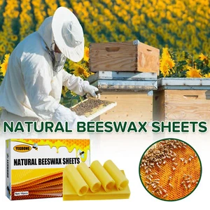 10tlg Mittelwände Zander seuchenfrei aus reinem Bienenwachs Wachsplatten - Bild 1 von 9