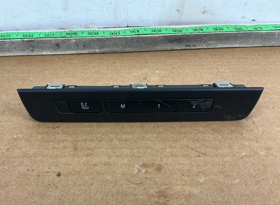 BMW 740i serie 7 2009-2015 perillas de control del asiento izquierdo 9215738 OEM Foto 1 de 4