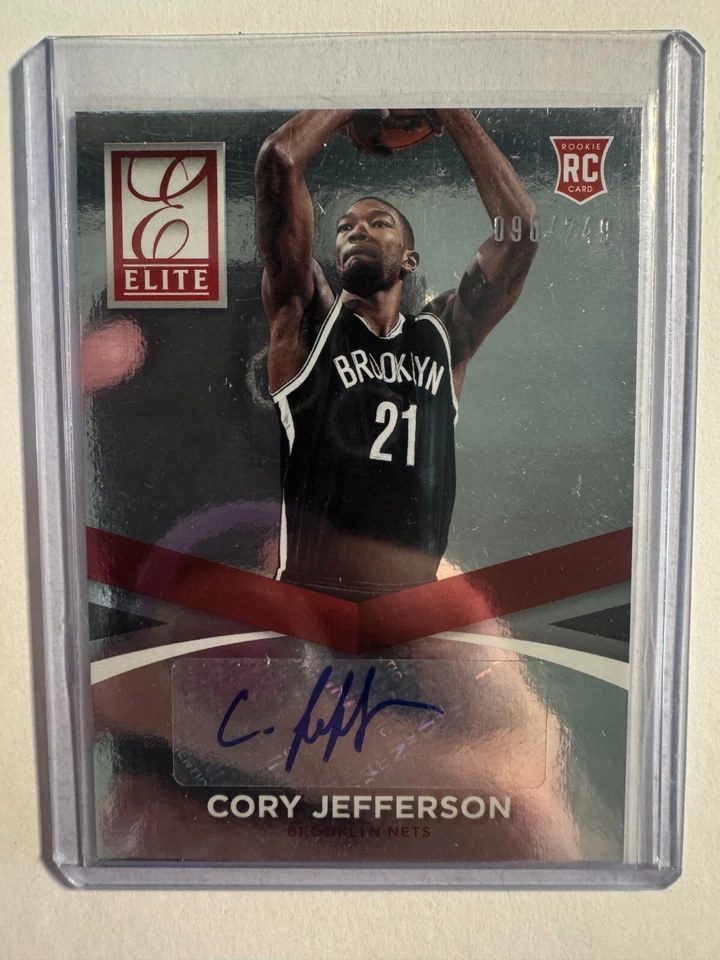 K314,785 - 2014-15 Elite Status Signatures #22 Cory Jefferson Auto #/249 - Image 1 of 1
