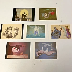 Cinderella 1950 - Art of Disney The Golden Age - 7 Collectible Postcards #2 - Picture 1 of 9