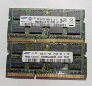 Samsung 4GB (2x2GB) M471B5673FH0-CH9 1333MHz Memory - PC3-10600S-DDR3 - Picture 1 of 1