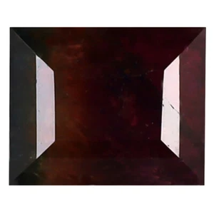 0,94 ct Achteck (6x5mm) unbeheizt/unbehandelt Wassermelone Turmalin Edelstein - Bild 1 von 2