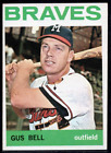 1964 Topps Baseball Card #534 Gus Bell Milwaukee Braves High Number Sp Ex-Mt+ *A