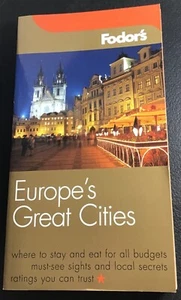Fodor's Europe's Great Cities 2004 Travel Guide Book - Expert Tips & Reviews - Imagen 1 de 14