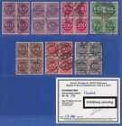 Dt. Reich Inflation, nr Mi 268 a - 273 zestaw czterech bloków O i najczęściej pr. INFLA